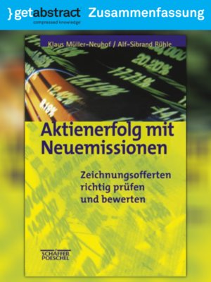 cover image of Aktienerfolg mit Neuemissionen (Zusammenfassung)